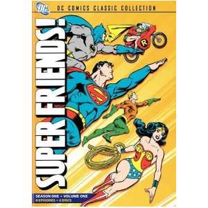 Superfriends-season 1 V01/1973-74 Dvd/2 Disc/ff-16x9/fr-sub - All