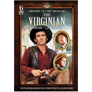 Virginian-1st Season Pt 2 Dvd/1963/15 Episodes/6 Dvd Slim Nla - All
