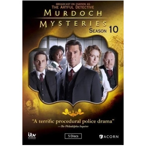 Murdoch Mysteries-season 10 Dvd Ws/1.78 1/5.1 Dol Dig/16x9/5discs - All