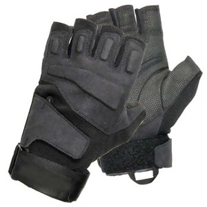 Vista 8068Xxbk Blackhawk Men's Black Solag Special Ops 1/2 Finger Light Assault Glove Xxl - All