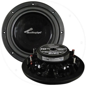 Audiopipe Tsfa100 Audiopipe 10 Shallow Mount Woofer 400W Max 4 Ohm Dvc - All