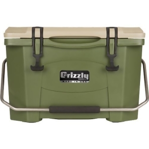 Grizzly Coolers Irp9090od Grizzly Coolers Grizzly G20 Od Green/od Green 20Qt Cooler - All