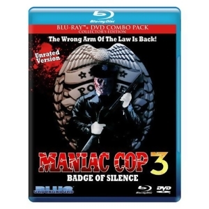 Maniac Cop 3 Blu Ray/dvd - All