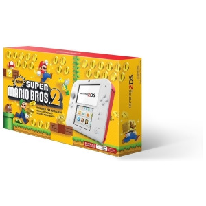 2Ds Hardware Scarlet Red With Super Mario Bros 2 - All