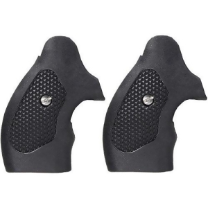 Pachmayr 02605 Pachmayr Guardian Grip For S W J-frame Round Butt Black - All