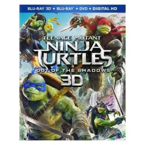 Tmnt 2-Out Of The Shadows Blu-ray/dvd/3d/combo/uv/2016 3-D - All