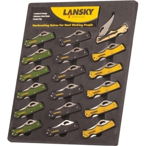 Lansky Sharpeners Lkn045 Lansky Sharpeners Small Lockback Knife Display 18-Pack - All