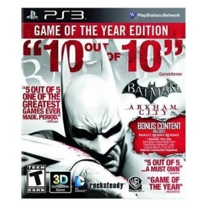 Batman Arkham City Game Of The Year Nla - All