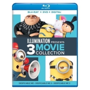 Illumination Presents-3-movie Collection Blu Ray/dvd - All