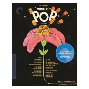 Complete Monterey Pop Festival Blu Ray Ff/1.33 1/3Discs/16x9 - All