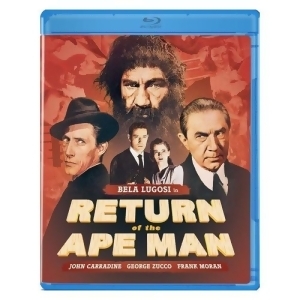 Return Of The Ape Man Blu Ray B W/1.33 1 - All