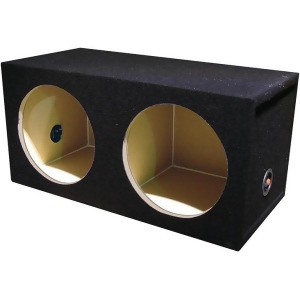 Qpower Solo10 2Hole Qpower Dual 10 Woofer Box 2 Hole with outer carton - All