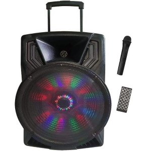 Maxpower Mpd156l Max Power Single 15 Woofer with built in Rechargeable battery wireless mic - All