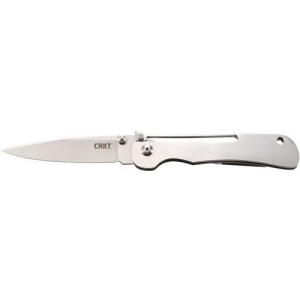 Crkt Knives 7730 Crkt Offbeat 3.52 Ss Plain Edge Folding Blade Knife - All