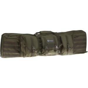 Drago Gear 12303Gr Drago 42 Single Gun Case Padded Backpack Straps Green - All
