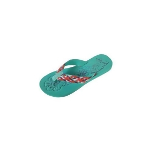 Misc Novelty Clothing Fl34490 Women S Printed Sandal With Braided Strap Assortment - All