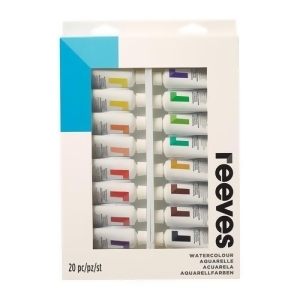 Winsor Newton / Colart 8493258 Reeves Water Colour 20X22ml Tube Set - All