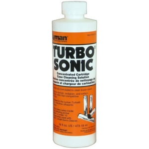 Lyman 7631705 Lyman Turbo Sonic Case Cleaning Solution Concentrate 16 fl oz - All