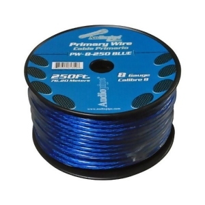 Nippon Pw8bl Power Wire Audiopipe 8Ga 250' Blue - All