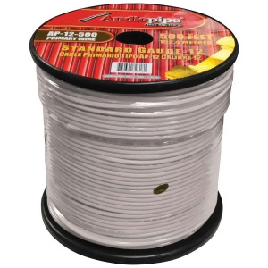 Nippon Ap-12-500 Wht Audiopipe 12 Gauge 500Ft Primary Wire White - All