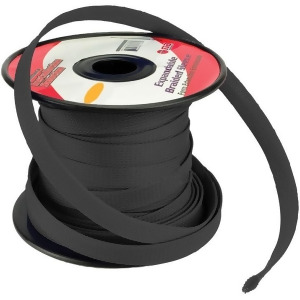 Nippon Is-br19m-100bk Installation Solution Expandable Braided Sleeve Black 3/4 - All