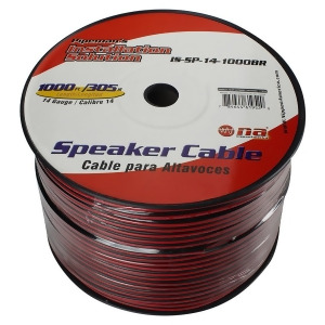 Nippon Is-sp-14-1000br Pipeman's 14 Gauge Speaker Cable 1000Ft Black/Red jacket - All