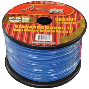Nippon Ap16500bl Audiopipe 16 Gauge 500Ft Primary Wire Blue - All