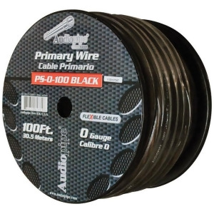 Nippon Ps0100bk Audiopipe Flexible Power Cable 0 Ga. 100 Ft. Black - All