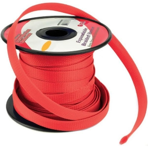 Nippon Is-br10m-100rd Installation Solution Expandable Braided Sleeve Red 3/8 - All