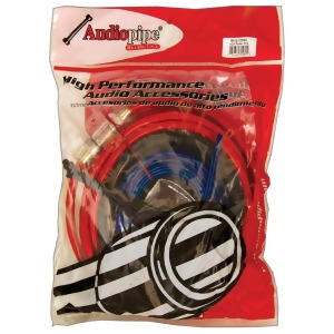 Nippon Bms2100x Amp wiring kit Audiopipe 4Ga up to 2100watts Bms2100sx poly bag - All