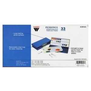 Chartpak Inc. / Unversal 92Wp3033b Mijello Fusion Airtight Palette 33 Well Blue 6X12-1/2 - All