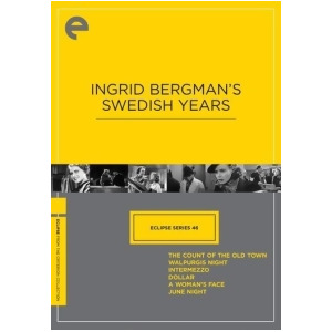 Eclipse Series 46-Ingrid Bergmans Swedish Years Dvd Ff/b W/1.37 1/6Discs - All