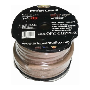 Orion Xpw050f Orion Xtr 100% Copper Wire 0 Gauge 50 ft Frost - All