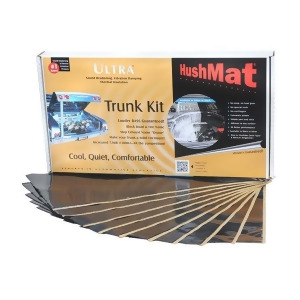 Hushmat 10300 Hushmat Ultra Insulating/Damping Material Trunk Kit-Black; 10 Sheets; 12 in. x 23 in - All