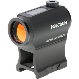 Holosun He403cgr Holosun Green Dot 2-Moa Solar Nv Compatible W/ Mount - All