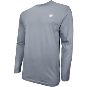 Beretta Ts561t14160950l Beretta T-shirt Long Sleeve Usa Logo Large Dove Gray - All