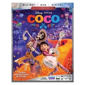 Coco 2017/Blu-ray 2/Dvd/digital Hd/multiscreen Edition - All