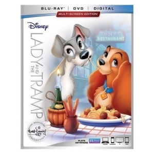 Lady The Tramp-signature Collection Blu-ray/dvd/digital Hd - All