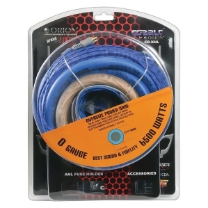 Orion C0-xxl Orion Cobalt Complete 0 Gauge Amp Kit Oversize Wire 6500 Watts - All