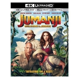 Jumanji-welcome To The Jungle Blu-ray/4k-uhd/ultraviolet/2 Disc - All