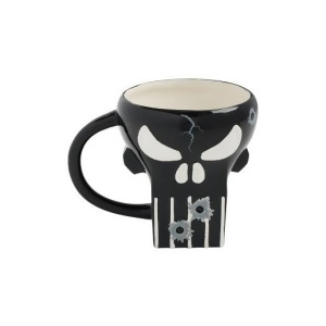 Marvel Punisher 20 Oz Sculpted Ceramic Mug - All