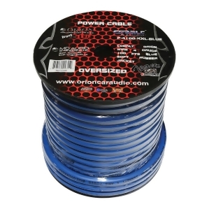 Orion P-410-xxl-blue Orion Cobalt 4 Gauge Oversize Wire 100 ft Blue - All