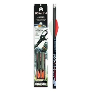 Ravin Crossbows R138 Ravin Xbow Arrow Carbon W/2 Offset Vanes 400Gr .003 6Pk - All