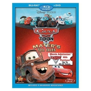 Cars Toon-maters Tall Tales Combo Pack 2 Discs/blu-ray/dvd - All