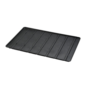 Richell 94332 Black Richell Expandable Floor Tray Small Black 37-62.2 X 24.8 X 1 - All