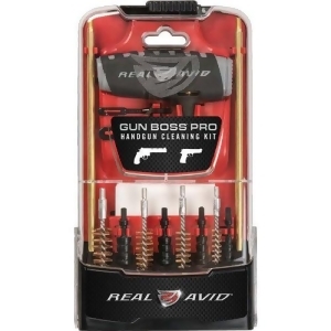 Real Avid Avgbprop Real Avid Gun Boss Pro Handgun Cleaning Kit 15-Piece - All