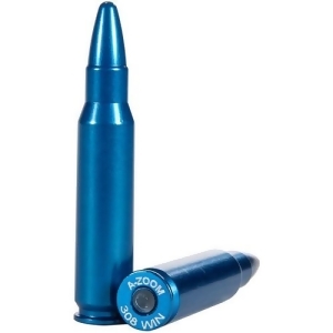 A-zoom 666692123283 A-zoom Metal Snap Cap Blue .308 Winchester 10-Pack - All