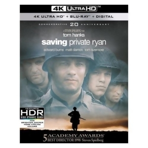 Saving Private Ryan Blu-ray/4k Uhd/digital Copy/20th Ann/3 Disc - All