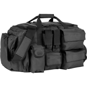 Red Rock Gear 80261Blk Red Rock Operations Duffle Bag 7 External Utility Pouches Blk - All