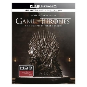 Game Of Thrones-complete 1St Season 4K-uhd Blu-ray/digital Hd/4 Disc - All